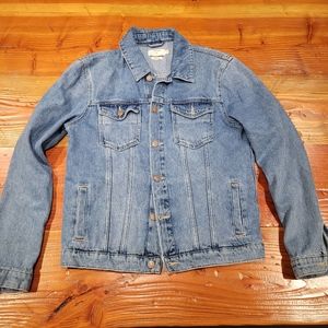 Topman Denim Jacket Men Medium blue